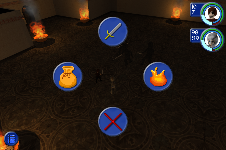 Dragon's Gaze Image 3: Combat radial menu